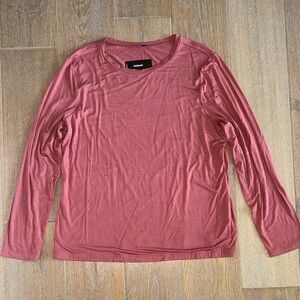 Express Long Sleeve Top in Dusty Rose